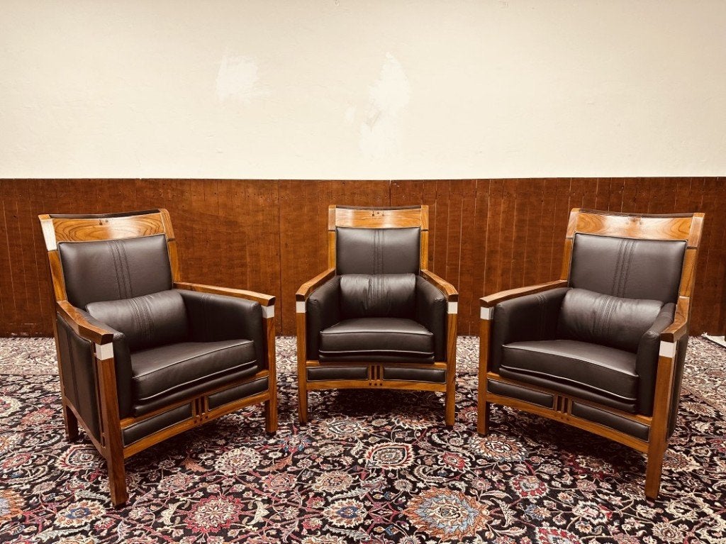 3x Klassieke Art Deco Fauteuil Schuitema, Ophalen