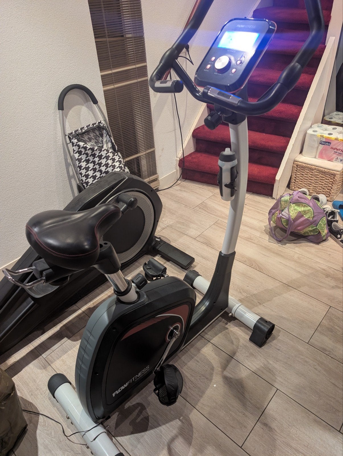 Flow Fitness Turner Hometrainer - Zo goed als nieuw, Ophalen