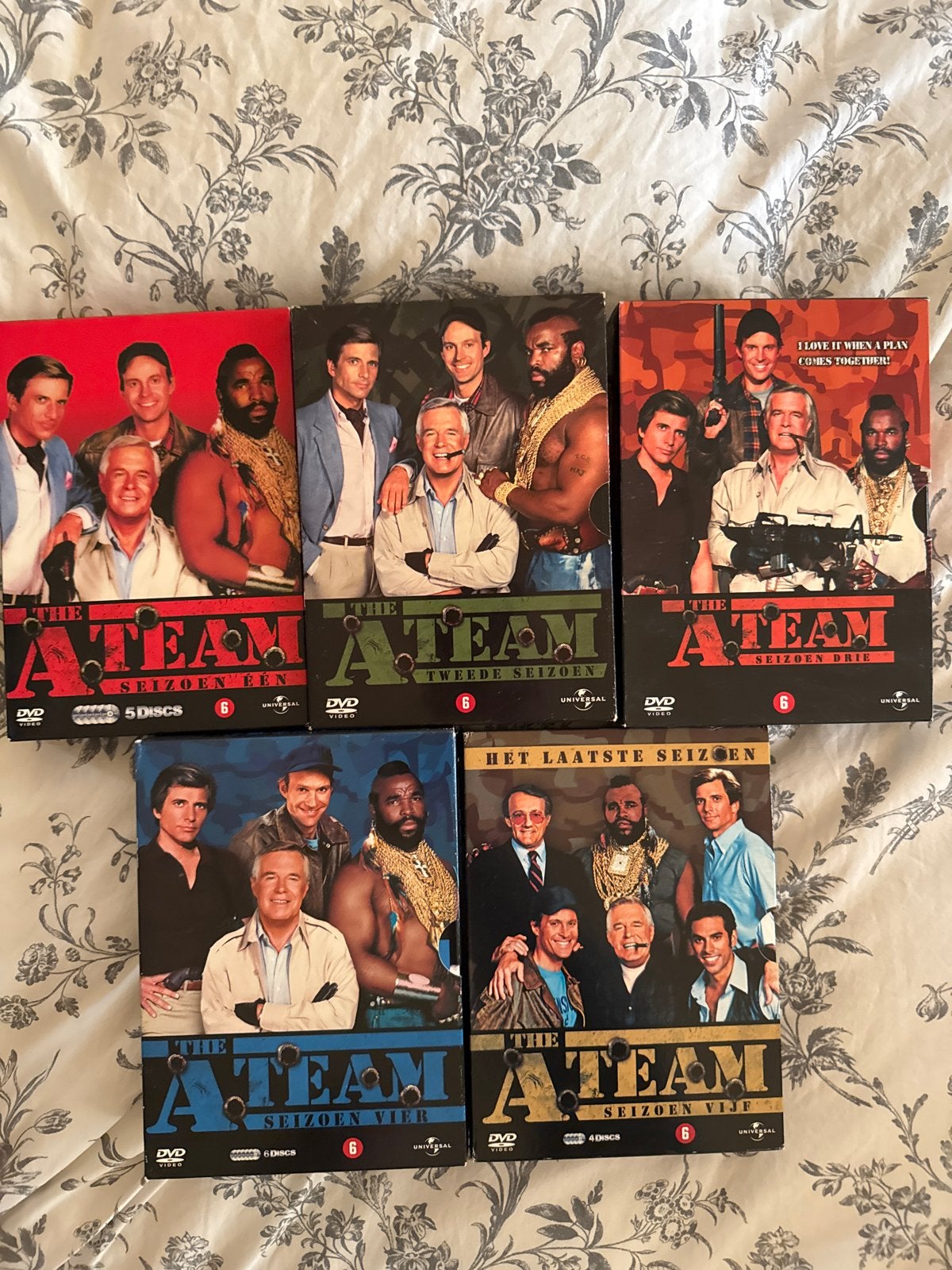 The A-Team Complete Serie DVD Boxset (Seizoen 1-5), Engels, Nederlands, Actiethriller, Ophalen of Verzenden