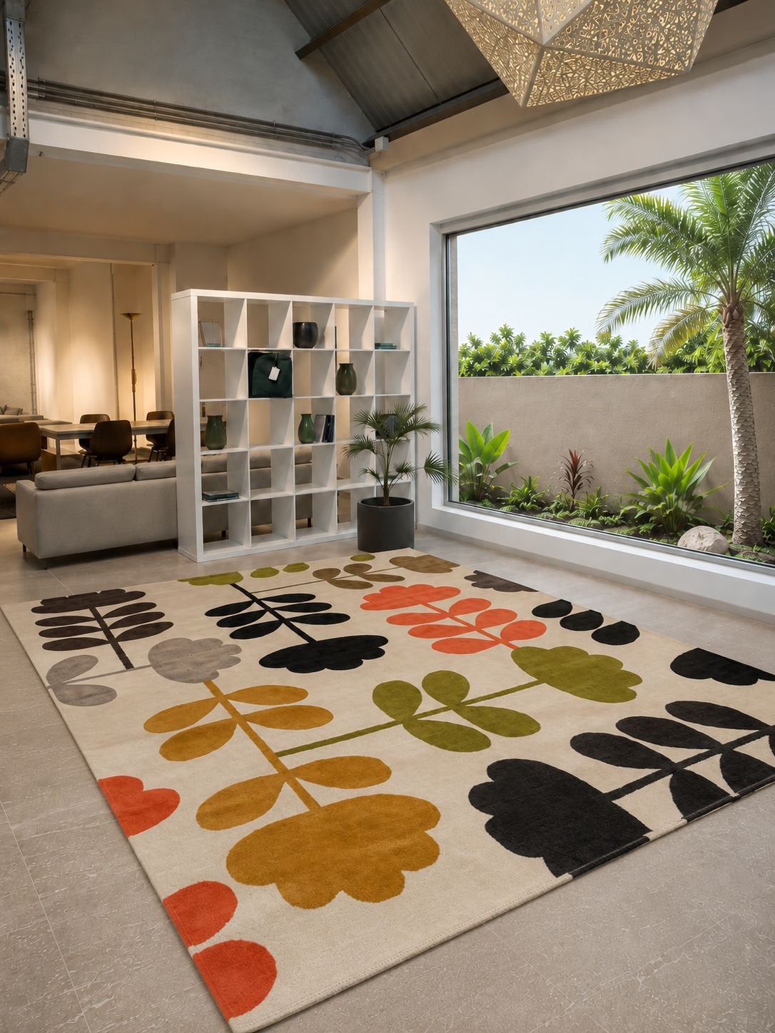 Brink en Campman Orla Kiely tapijt tapijt Cut Multi 250 x350, Ophalen, Nieuw, Rechthoekig, 200 cm of meer
