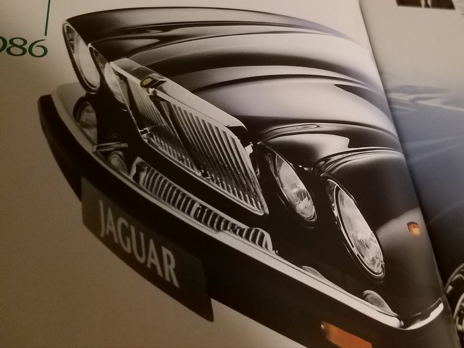 1986 dikke Nederlandse jaguar folder jaguar XJ XJS V12 coupé, Ophalen of Verzenden, Zo goed als nieuw, Overige merken