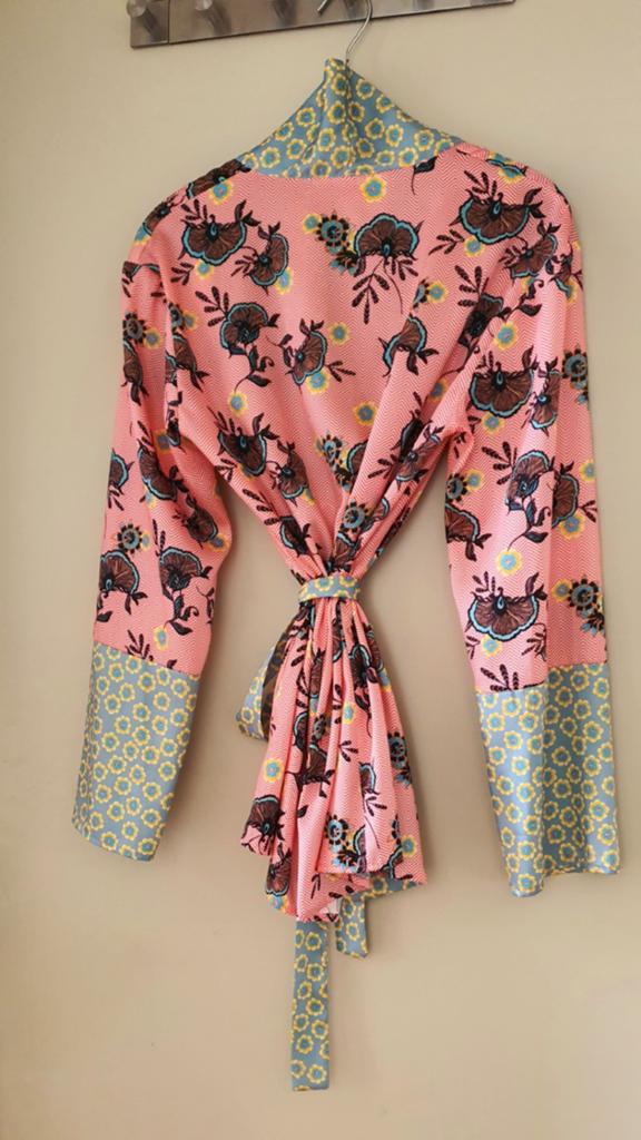 Imprevu Satijnen Kimono Short Fleur Mix Maat L, Imprevu, Ophalen of Verzenden, Nieuw