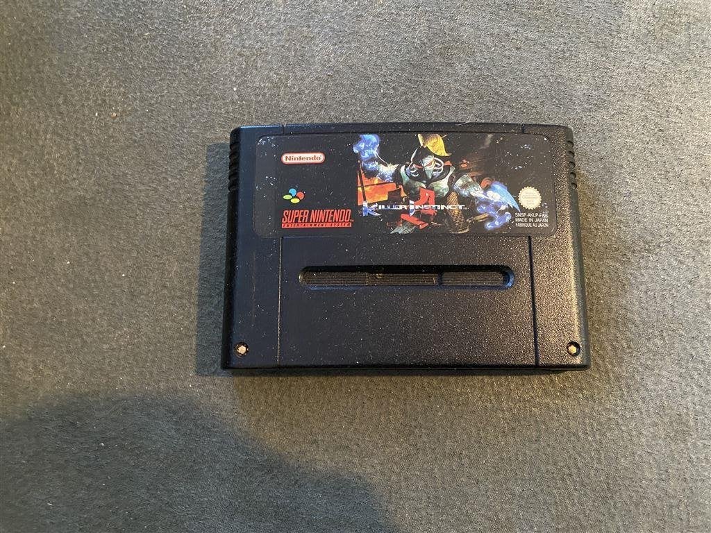Super Nintendo killer instinct [451], Spelcomputers en Games, Games | Nintendo Super NES, Vechten, Verzenden, 1 speler, Zo goed als nieuw