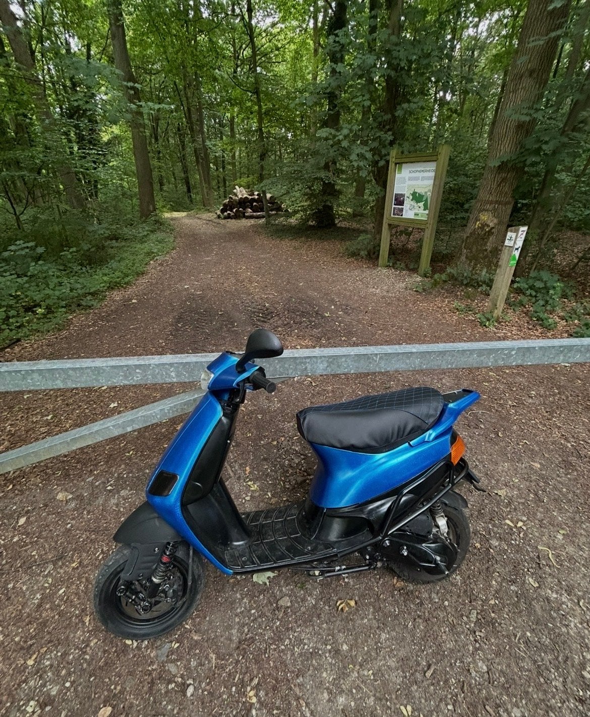 Piaggio Fastrider Blauw, Tweetakt, Gebruikt, Overige modellen, Maximaal 45 km/u