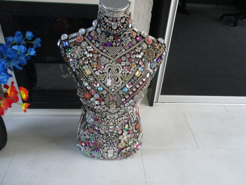 prachtige handgemaakte buste torso, Ophalen of Verzenden