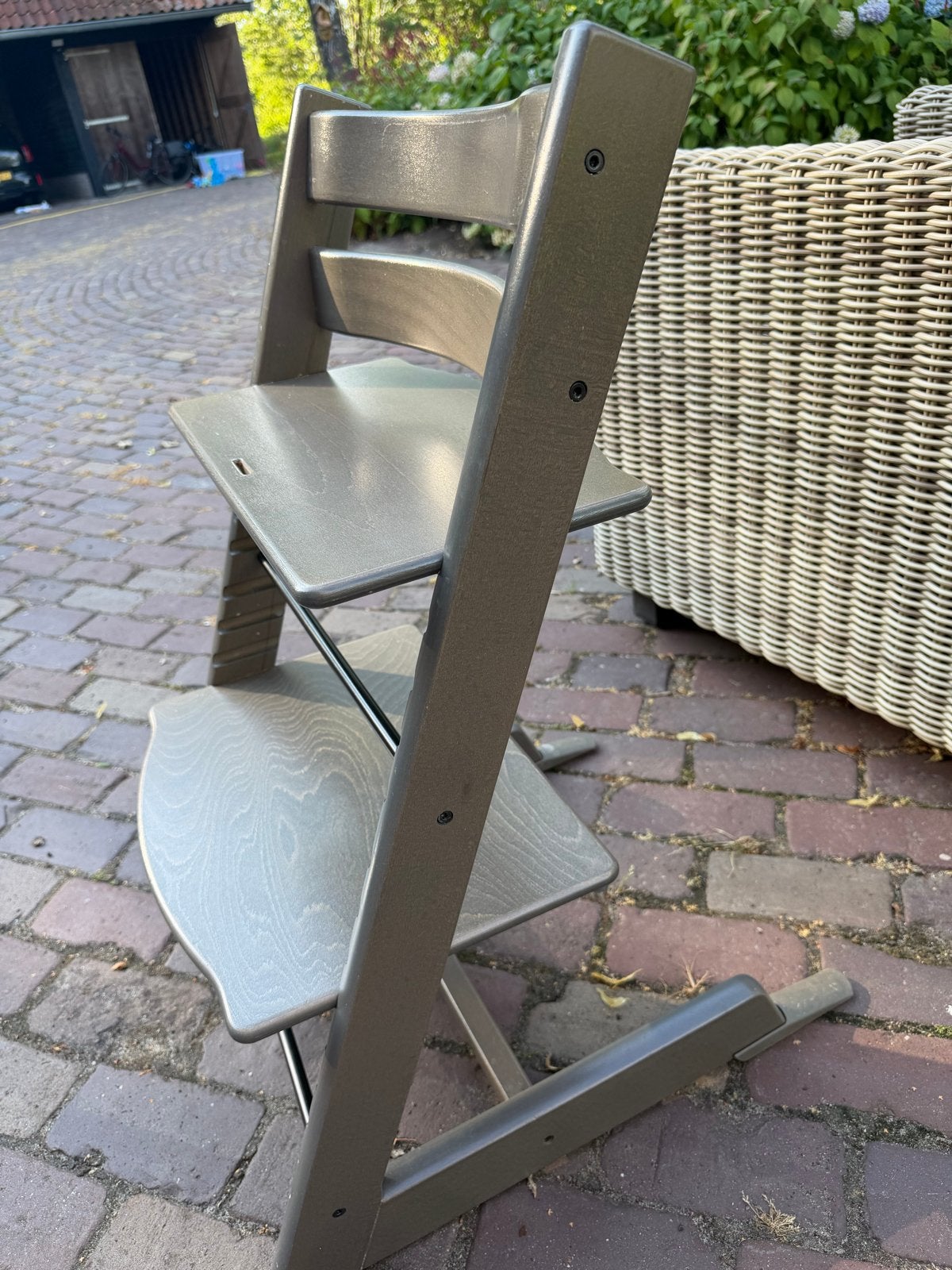 Gebruikte Stokke Tripp Trapp kinderstoel, Ophalen, Gebruikt, Meegroeistoel, Aanschuifbaar