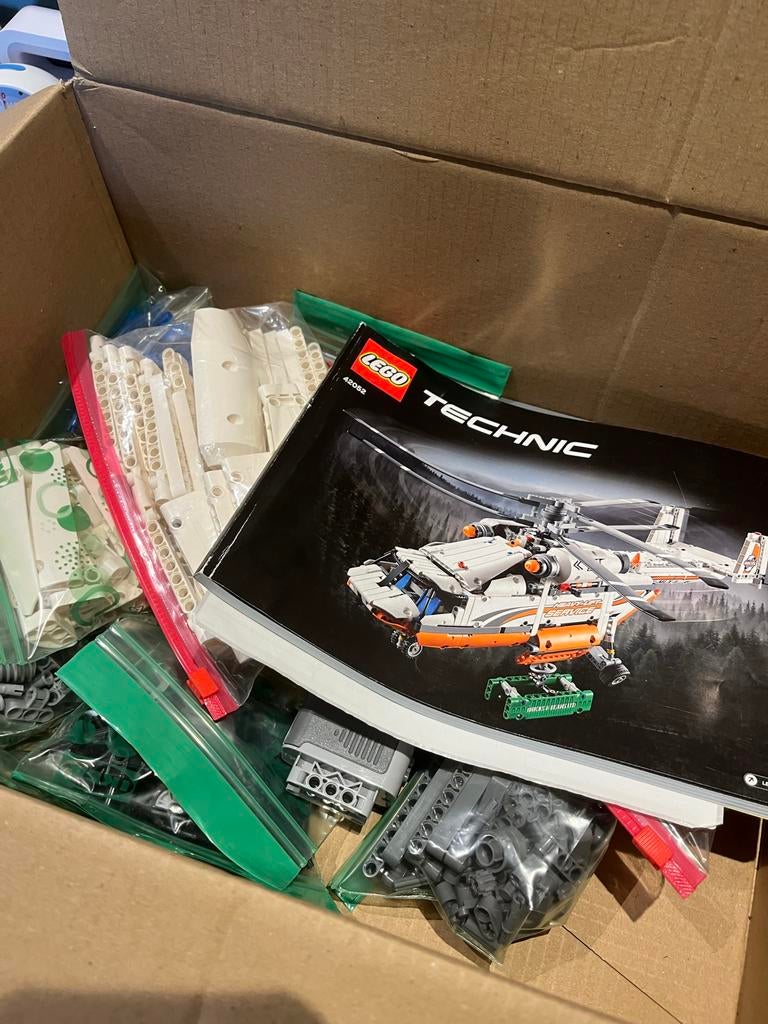 Lego Technic 42052 Zware Hefhelikopter met instructies, Ophalen, Gebruikt, Lego, Complete set
