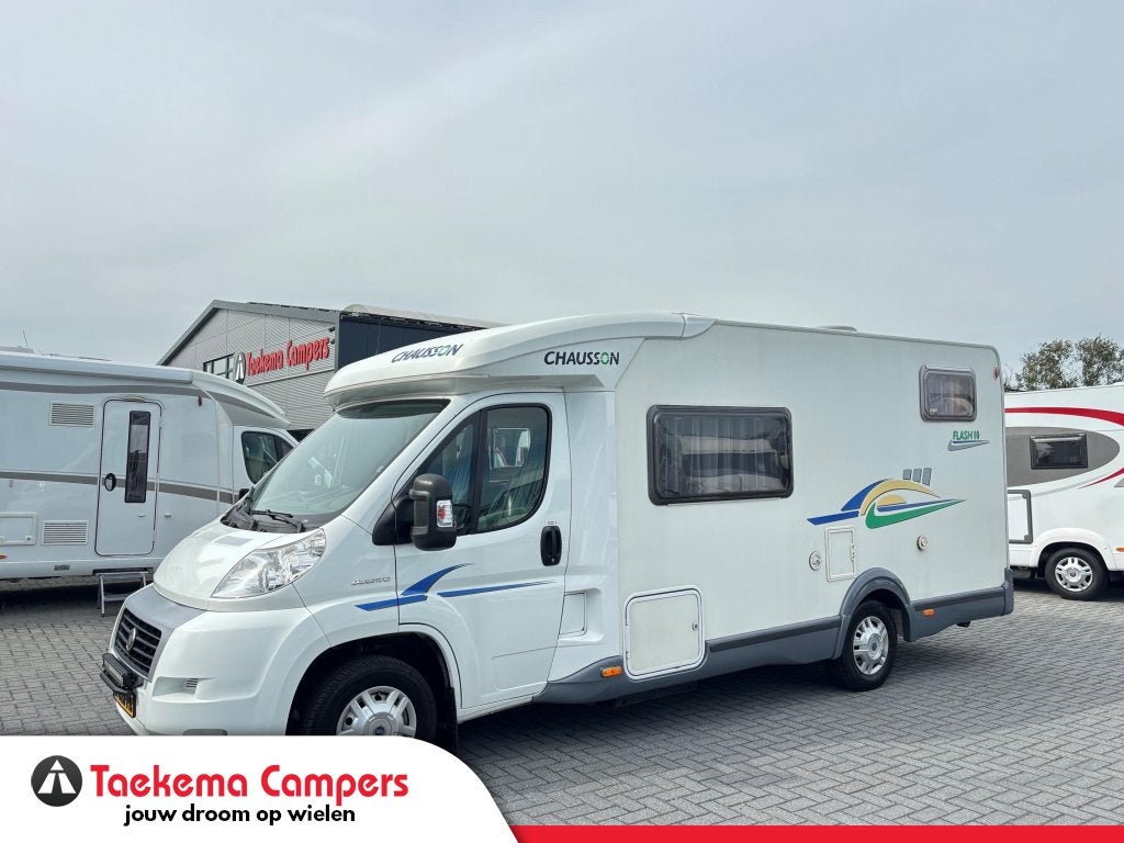 Chausson Flash 10 Fransbed/Airco/2007/6.60M/INRUILKOOPJE!, Fiat, 6 tot 7 meter, 6 tot 7 meter, Half-integraal