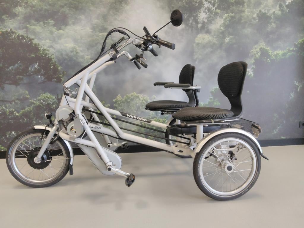 Mooie gebruikte Van Raam fun 2 go duofiets., Fietsen en Brommers, Fietsen | Driewielfietsen, Ophalen of Verzenden, Gebruikt