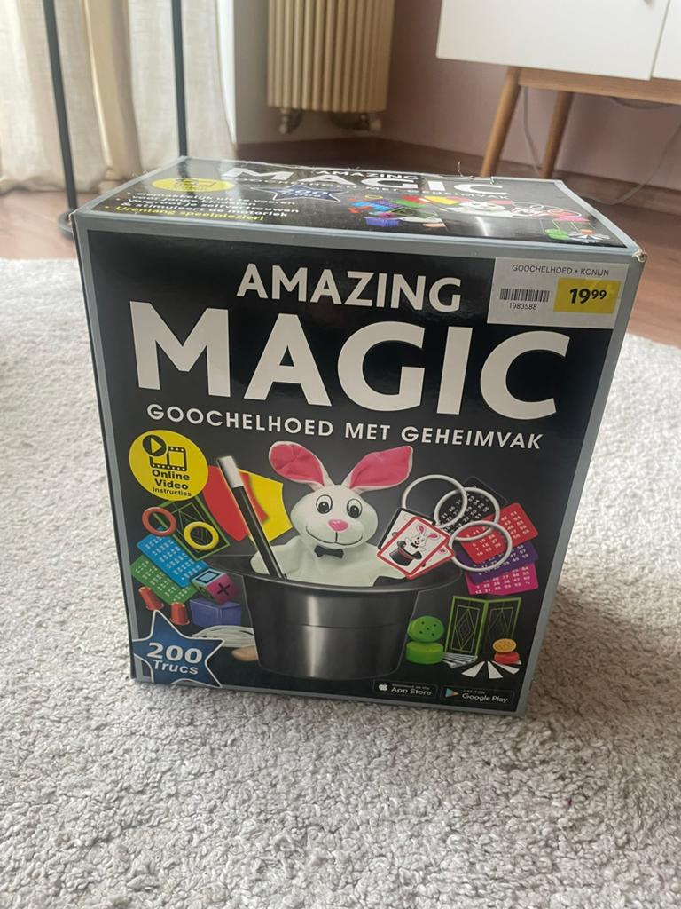 Goocheldoos ZGAN, Ophalen of Verzenden, Zo goed als nieuw, Jongen of Meisje
