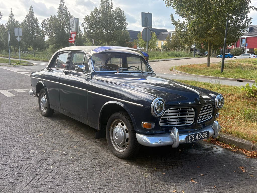 Volvo P121 1.8 1965 amazon bluaw rijdt zeer goed, foto 2