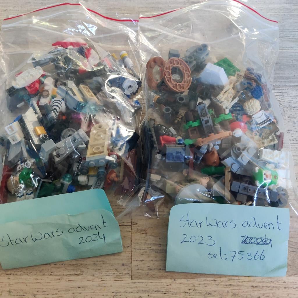 Lego Star Wars Advent Kalender 2023 & 2024 (Set 75366), Gebruikt, Star Wars, Lego, Ophalen of Verzenden