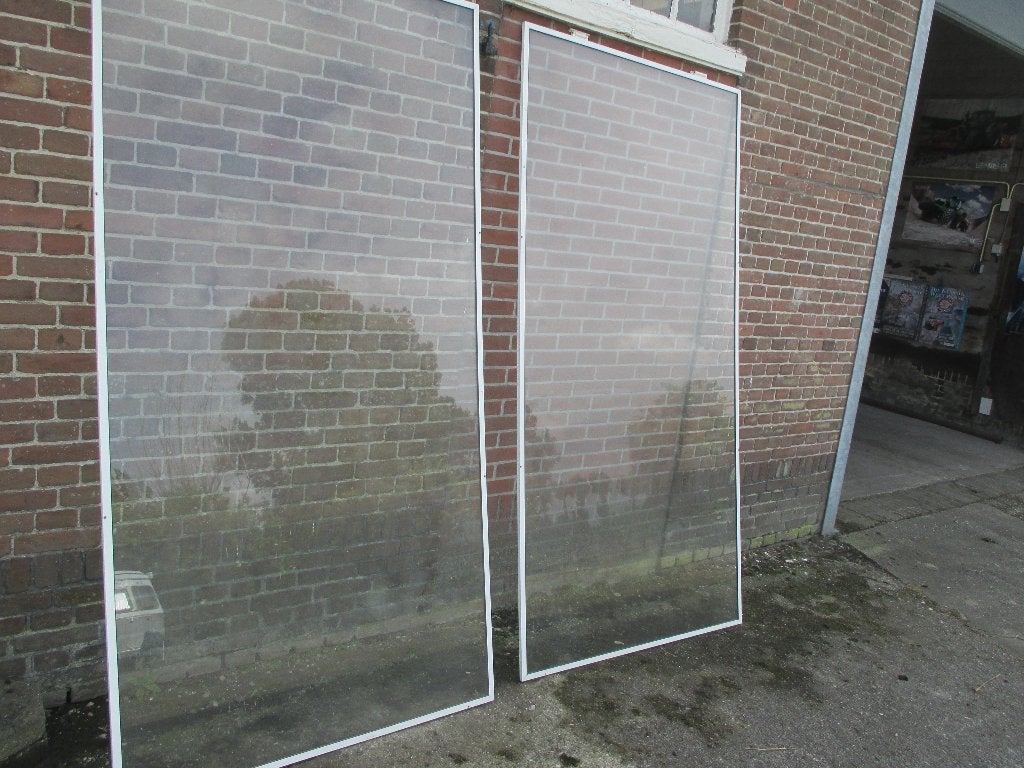 voorzetramen 2 stuks, Doe-het-zelf en Verbouw, Glas en Ramen, Ophalen, Gevelraam of Ruit, Gebruikt, 80 tot 120 cm