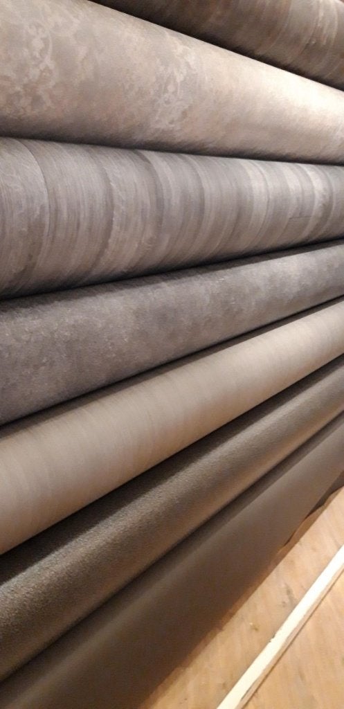 Vinyl vloeren 400cm breed, Huis en Inrichting, Stoffering | Vloerbedekking, Ophalen, Modern, Houtlook, Betonlook, 75 m² of meer
