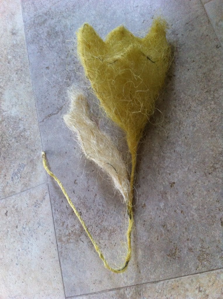 Gele Tulp van Kokosvezel/Cocosvezel Nieuw, Ophalen of Verzenden, Nieuw