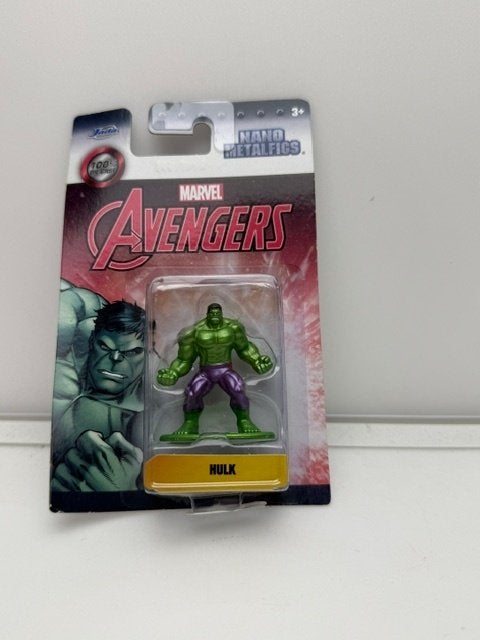 Jada Nano Metalfigs Marvel Hulk nieuw in blister, Nieuw, Ophalen of Verzenden, Werkstr. 1, 90765 Fürth, Duitsland, Mail@onbekend.com