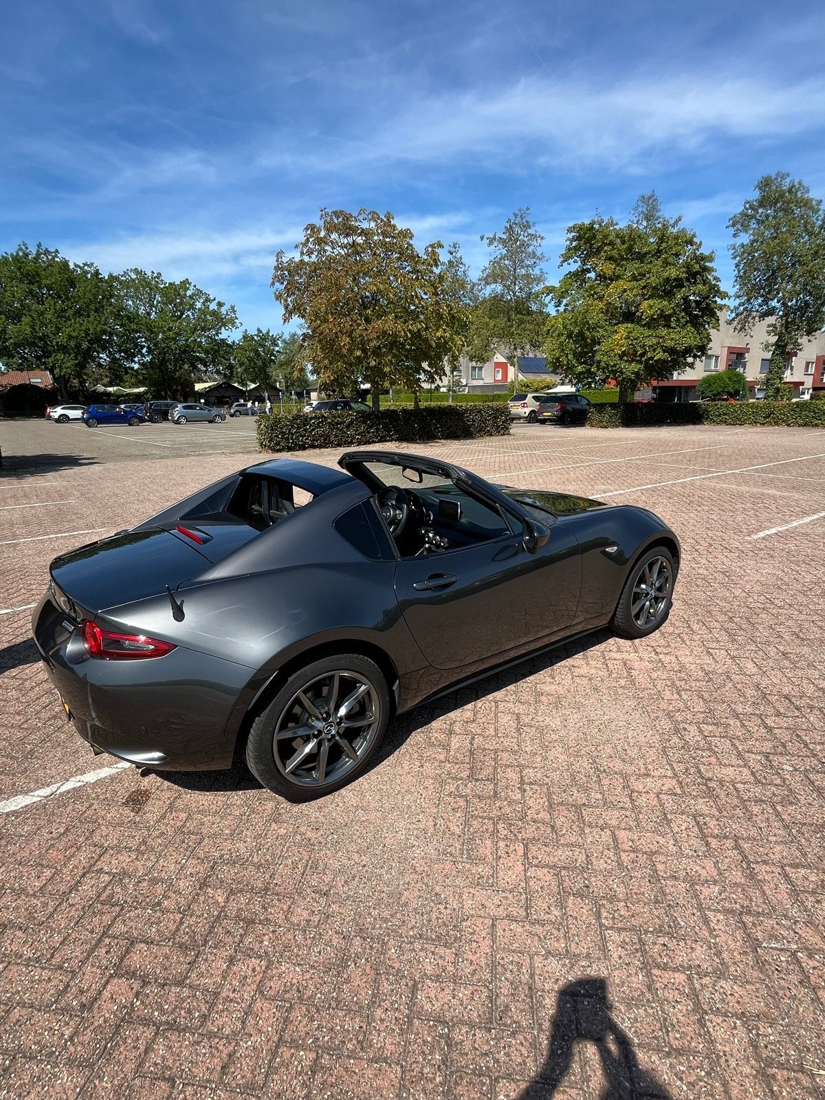 Mazda MX-5 2.0 Skyactiv-g 118KW 2017 Grijs, Auto's, Automaat, 1998 cc, Achterwielaandrijving, 4 cilinders
