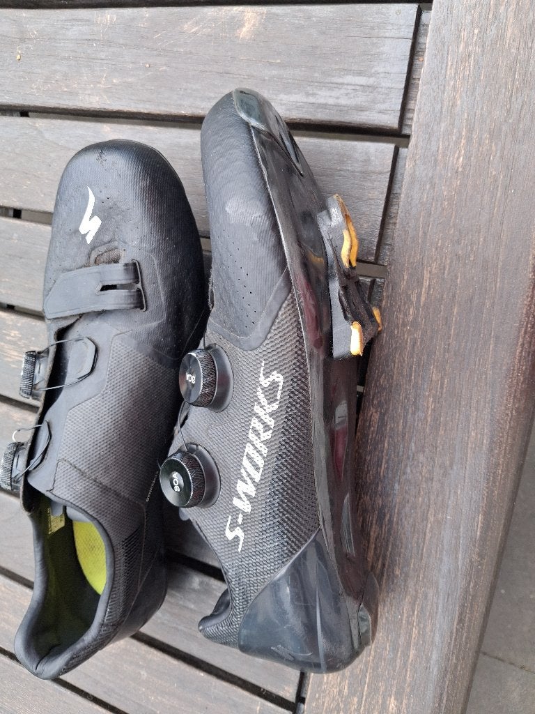 Wielrennen schoenen, Sport en Fitness, Ophalen of Verzenden, Gebruikt, Schoenen