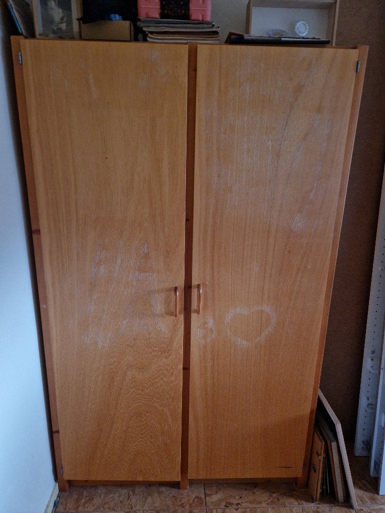 Lundia garderobekast, Ophalen, Gebruikt, 100 tot 150 cm, 150 tot 200 cm