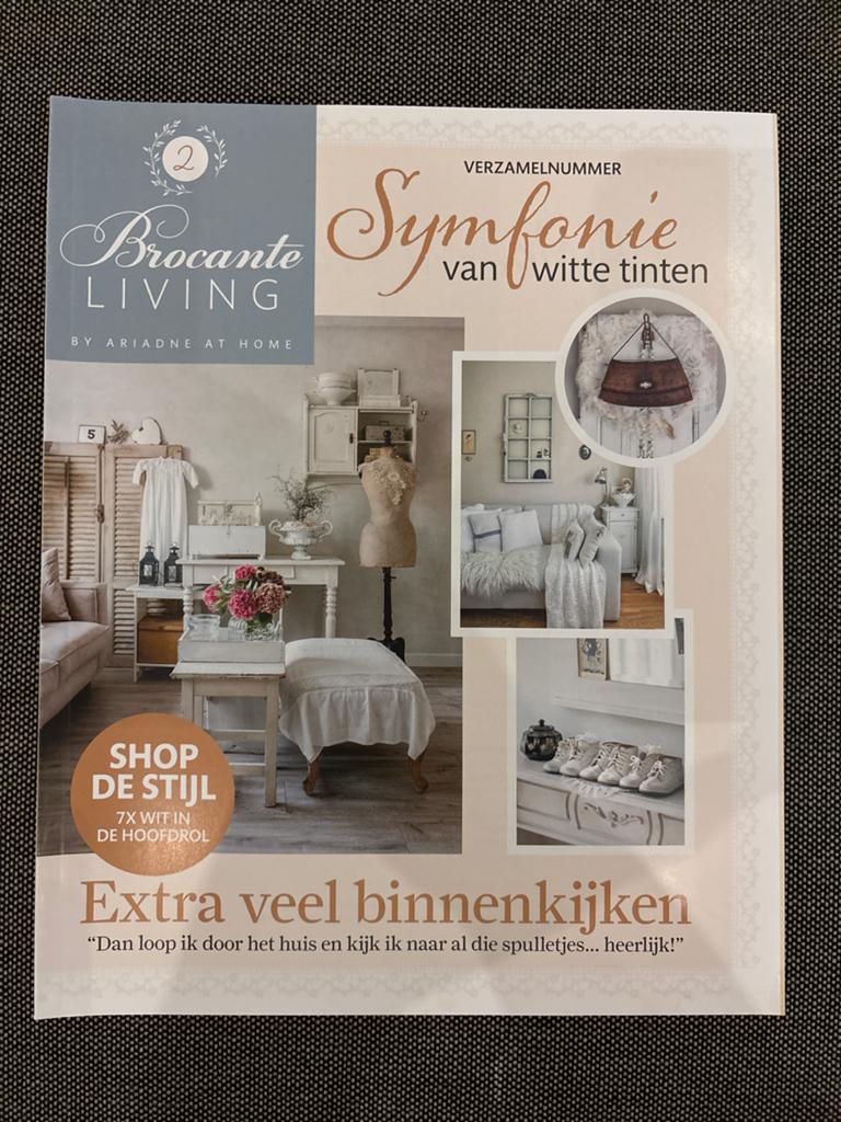 Brocante Living Magazine: Symfonie van witte tinten, Ophalen of Verzenden, Nieuw