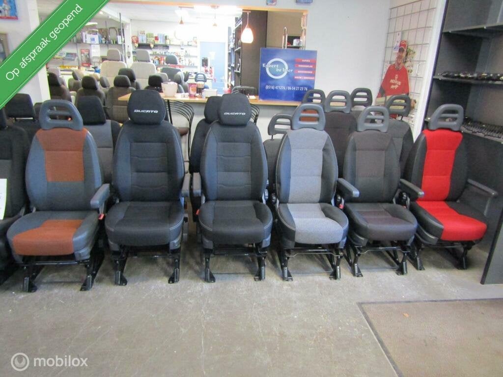 ZGAN Stoel + bank Ducato Jumper Boxer, bj '06 t/m nu, Gebruikt, Fiat, Ophalen of Verzenden, Fiat