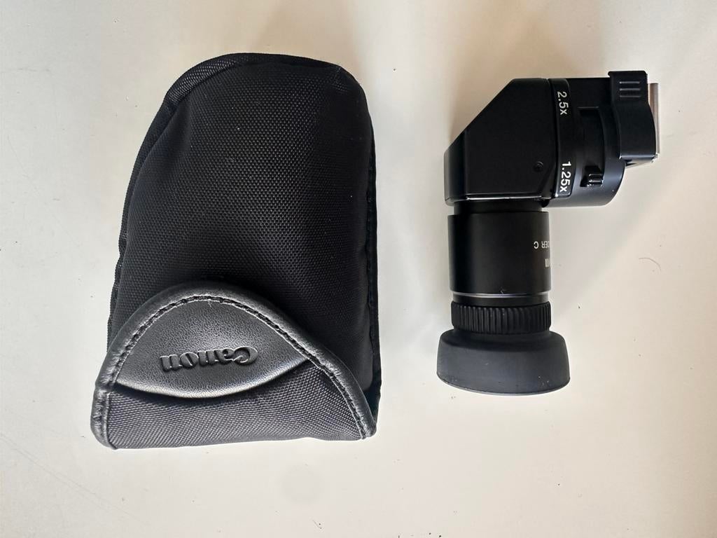 Canon Angle Finder met 1,25x of 2,5x vergroting, Ophalen of Verzenden, Zo goed als nieuw, Canon