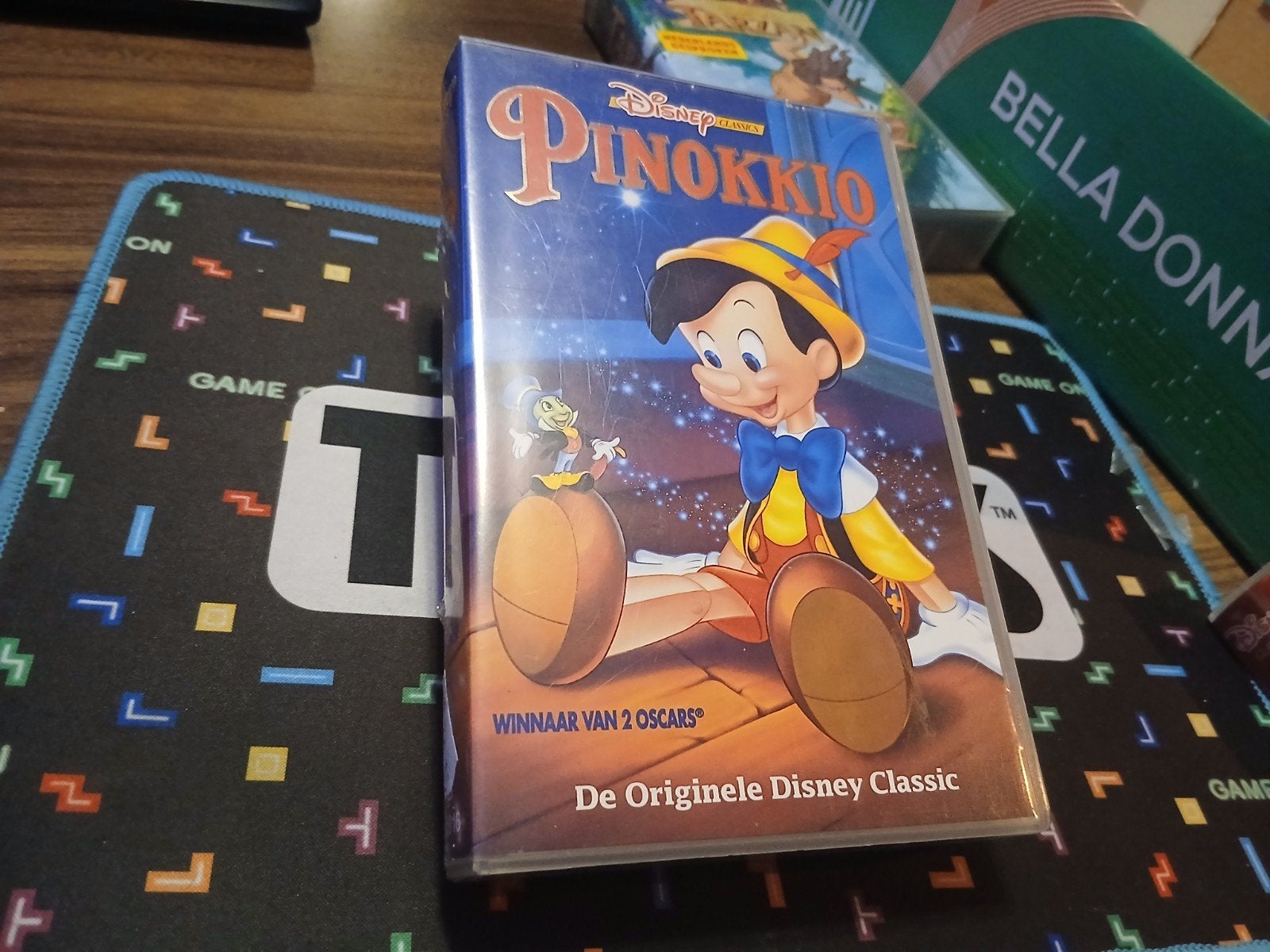 Pinocchio Disney vhs film, Alle leeftijden, Ophalen of Verzenden, Zo goed als nieuw