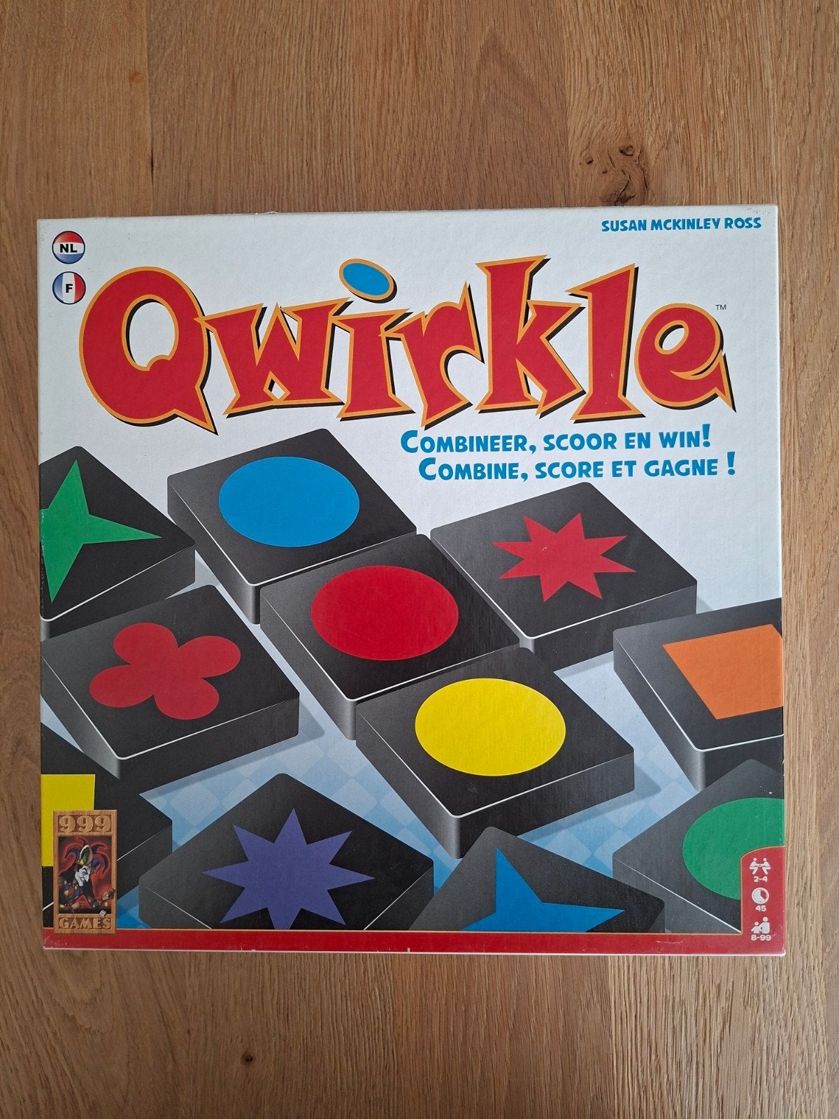 Spel Qwirkle. Compleet, Ophalen of Verzenden, Zo goed als nieuw