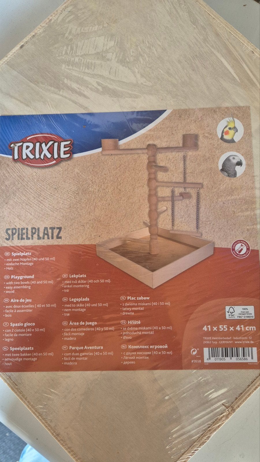 Papagaai speel plaats, Overige materialen, 30 cm of meer, 50 tot 150 cm, Nieuw