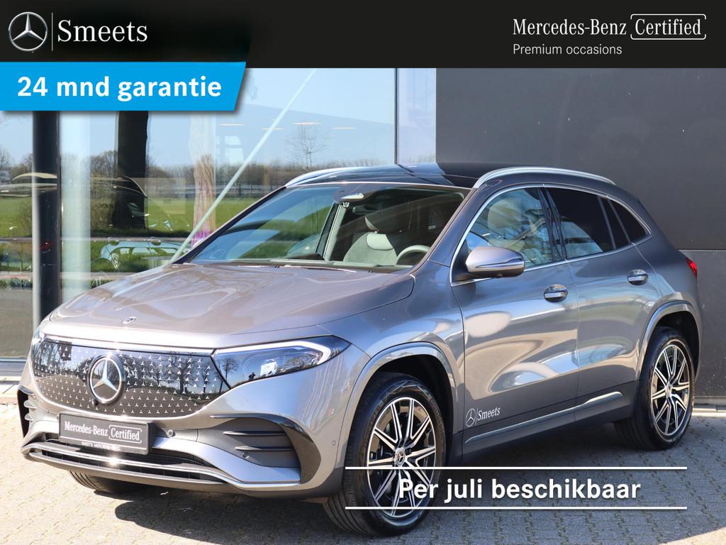 Mercedes-Benz EQA 250+ Business Solution AMG 71 kWh, Auto's, Zwart, 445 min, SUV of Terreinwagen, Zilver of Grijs