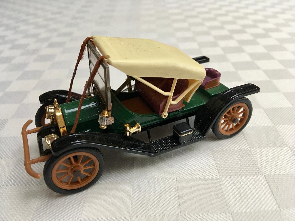 Unieke miniatuurauto / oldtimer 'Chalmers-Detroit' uit 1909, Ophalen of Verzenden, Zo goed als nieuw, Auto, Overige merken
