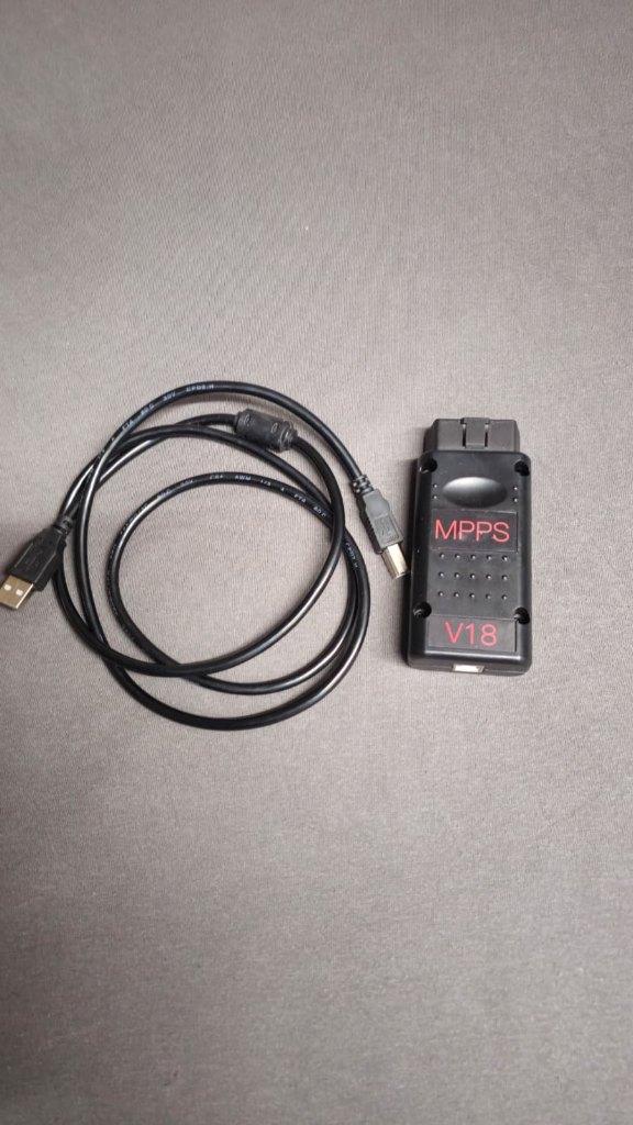 MPPS V18 OBD2 ECU Flasher + software, Auto diversen, Autogereedschap, Zo goed als nieuw, Ophalen of Verzenden