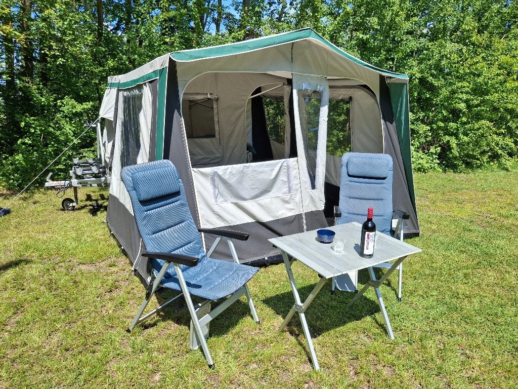 Multifunctionele tenttrailer Weekender  (Incl. zonnepaneel!), Ophalen, Tot en met 2, Weekender, Groen