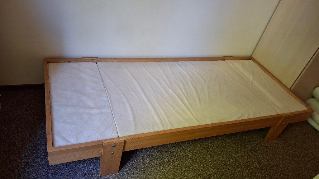 Meegroeibed, Kinderen en Baby's, Kinderkamer | Bedden, Gebruikt, 70 tot 85 cm, 180 cm of meer, Ophalen