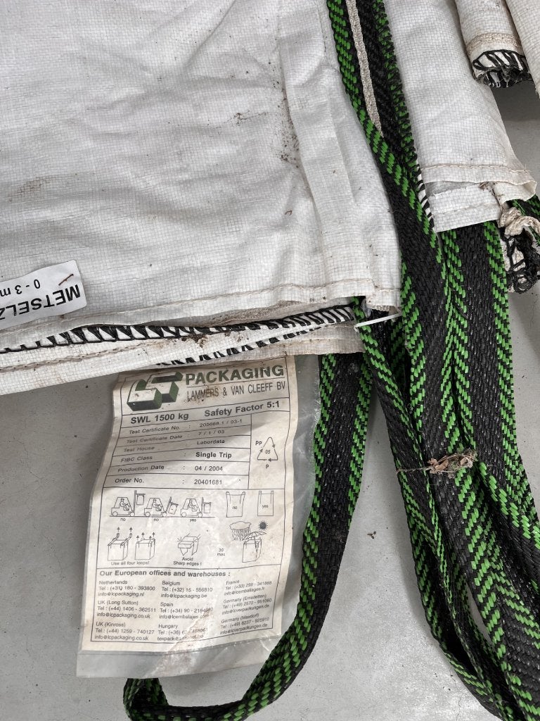 big bag, Ophalen, Gebruikt, 100 cm of meer, Opvouwbaar