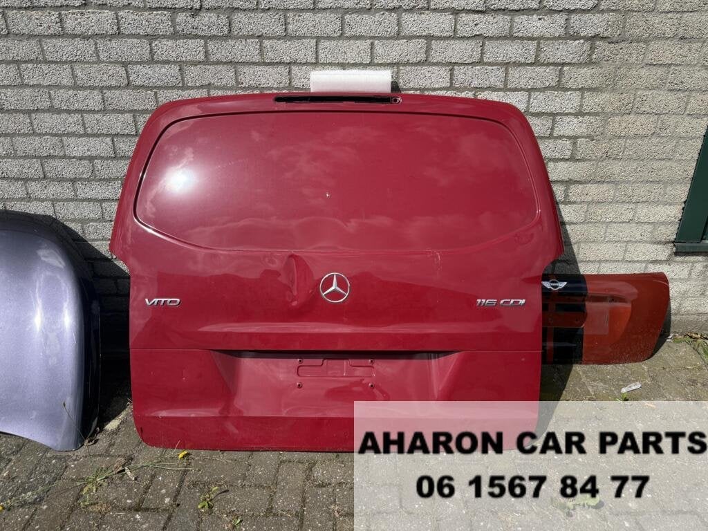 V klasse W447 Achterklep Rood A4477403600 Vito Origineel 333, Gebruikt, Achterklep, Ophalen of Verzenden