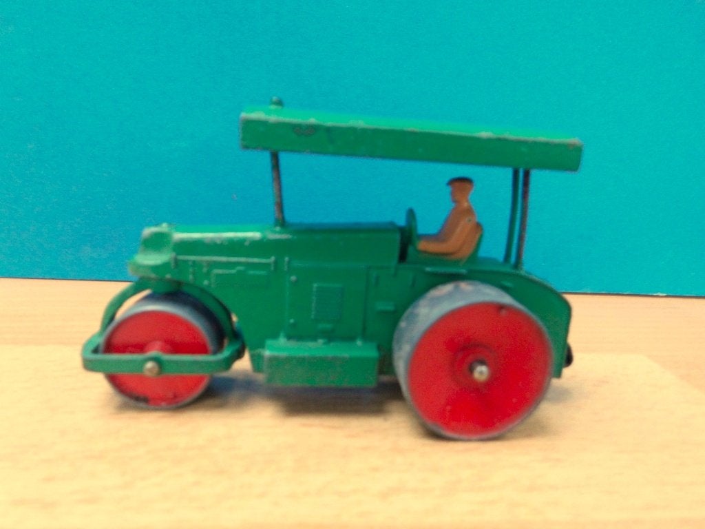 Dinky Toys # 25p/251 Aveling Barford diesel roller, Ophalen of Verzenden, Zo goed als nieuw, Overige typen, Dinky Toys