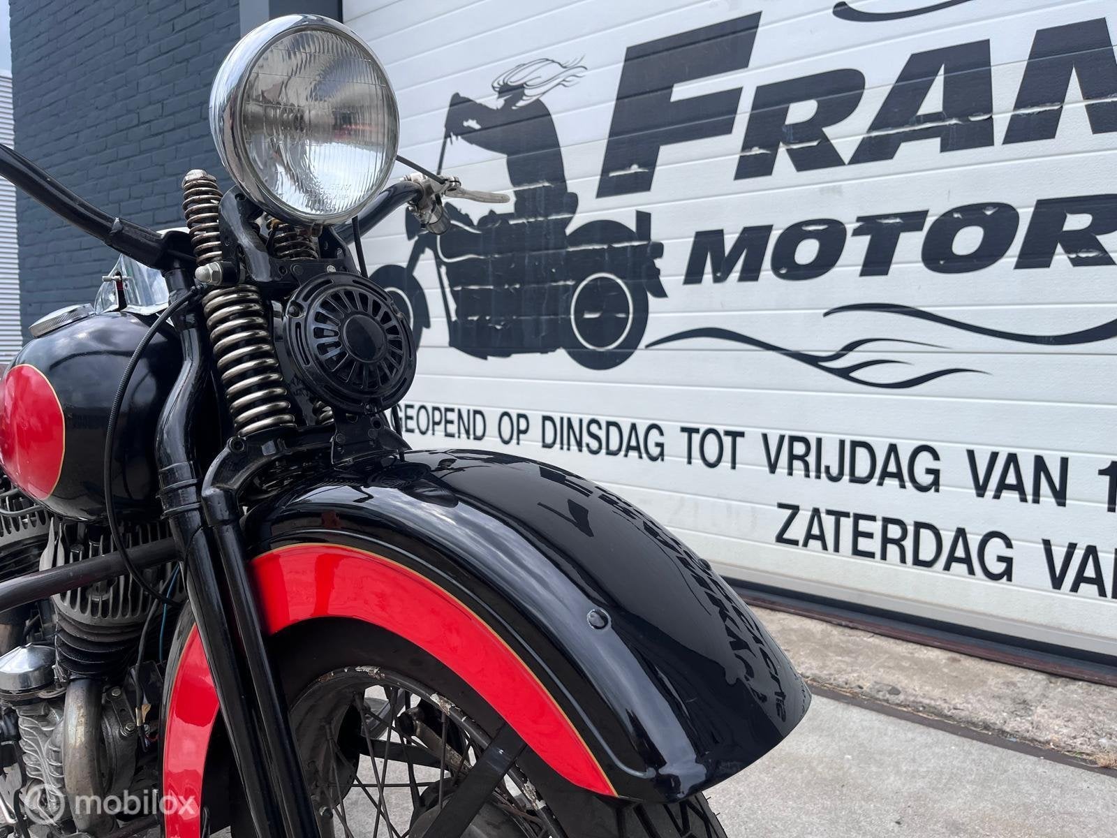 Harley Davidson WL WLA WLC Liberator, Motoren, Chopper, Gebruikt, Handgeschakeld