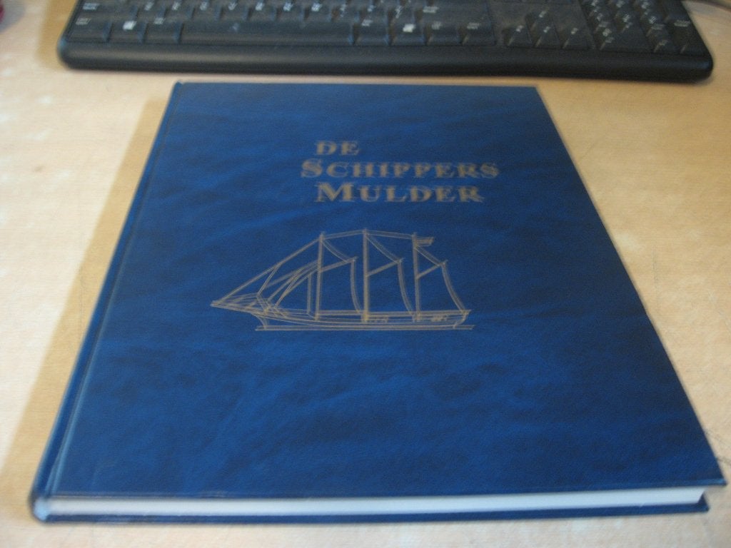 G.J.Mulder   De Schippers Mulder,hun schepen en hun stamboom, Ophalen of Verzenden, Zo goed als nieuw, Boek of Tijdschrift