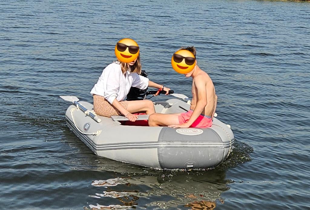 Bijbootje compleet Dinghy Seago rubberboot, Ophalen, Gebruikt, Overige typen