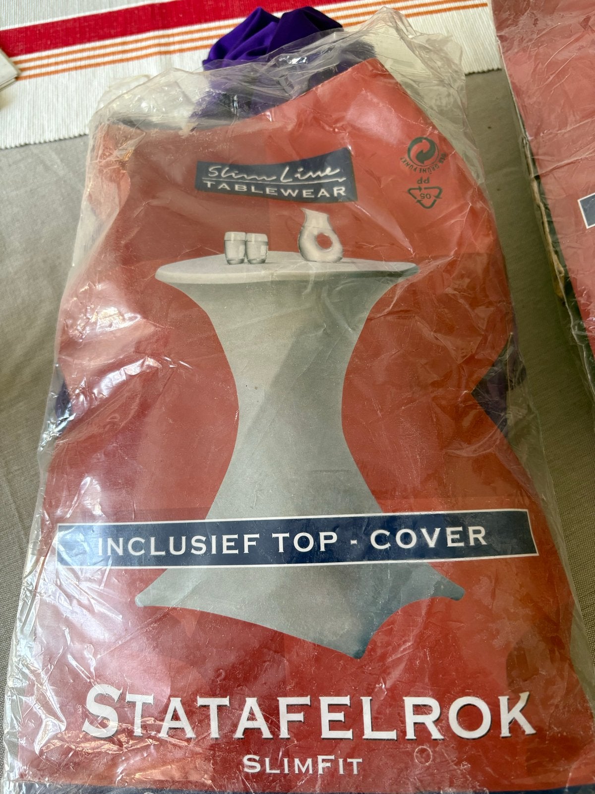 Statafelrok Slimfit Inclusief Top-Cover 2 stuks, Ophalen, Zo goed als nieuw, Versiering, Overige