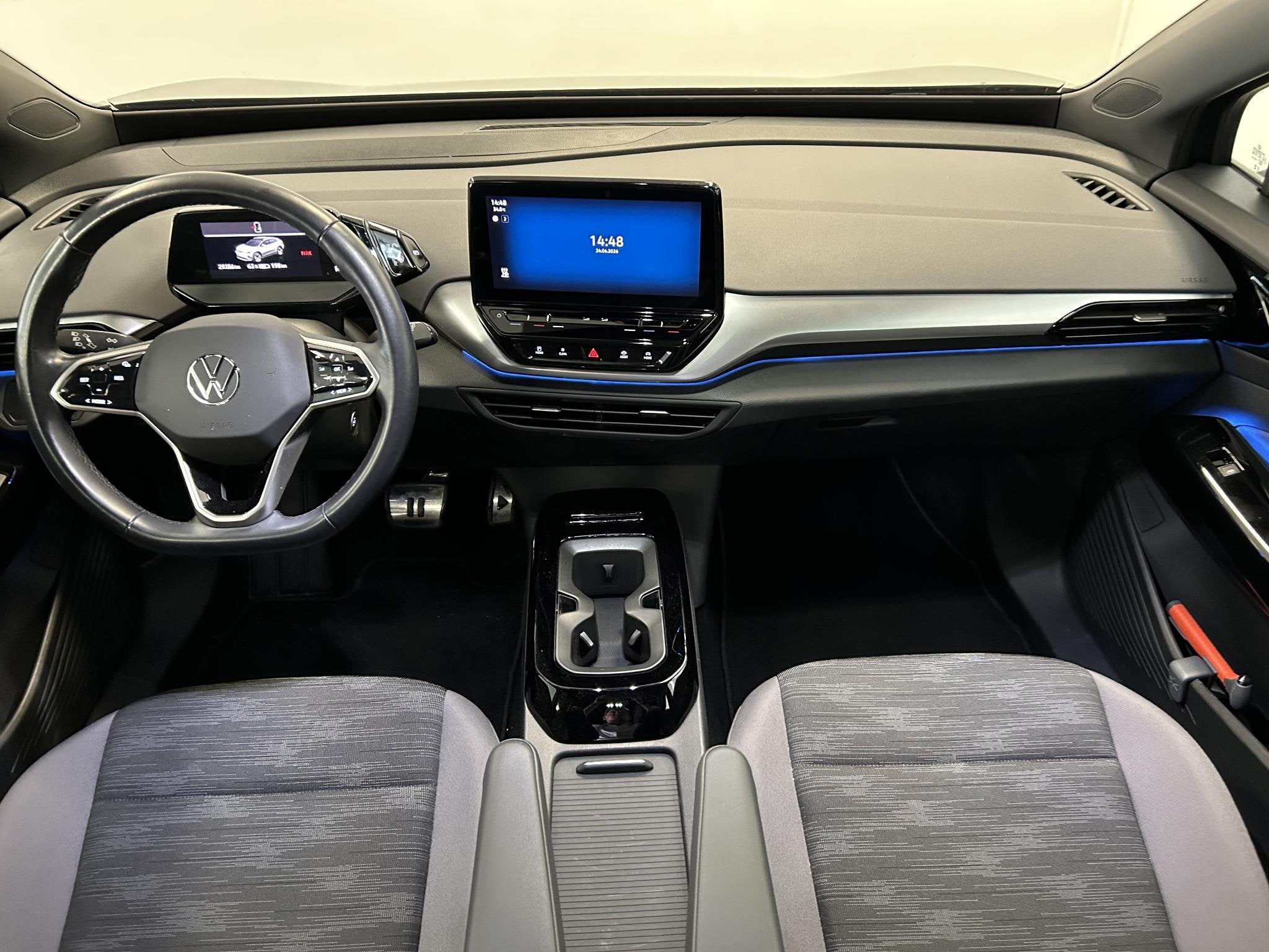 Volkswagen ID.4 Pure 52 kWh | SOH 94,7% | Climate Control |, Automaat, Gebruikt, 361 km, Zwart