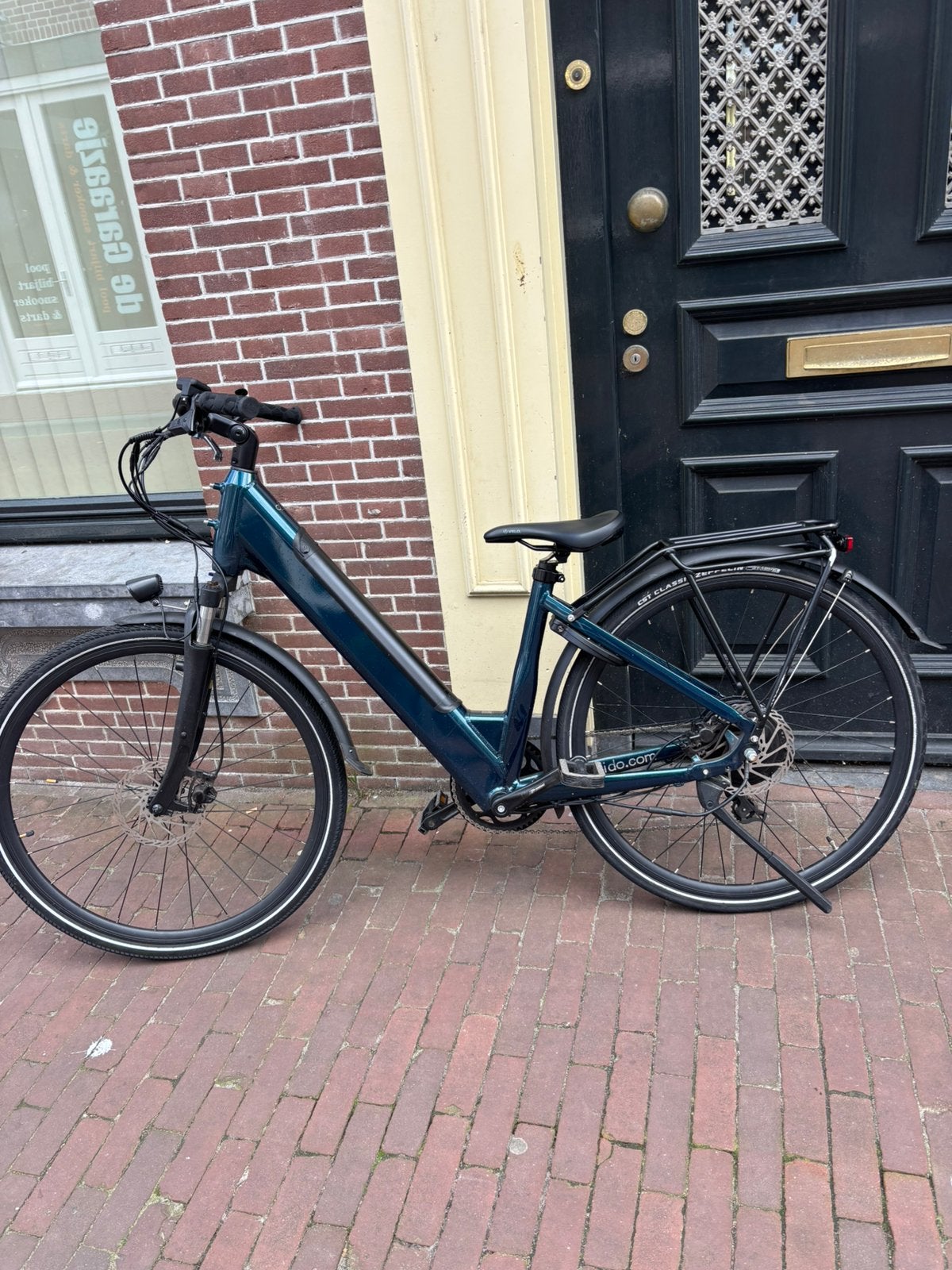 Electrische fiets 45kmph + gashendel, Fietsen en Brommers, Zo goed als nieuw, 59 cm of meer, 50 km per accu of meer, Ophalen