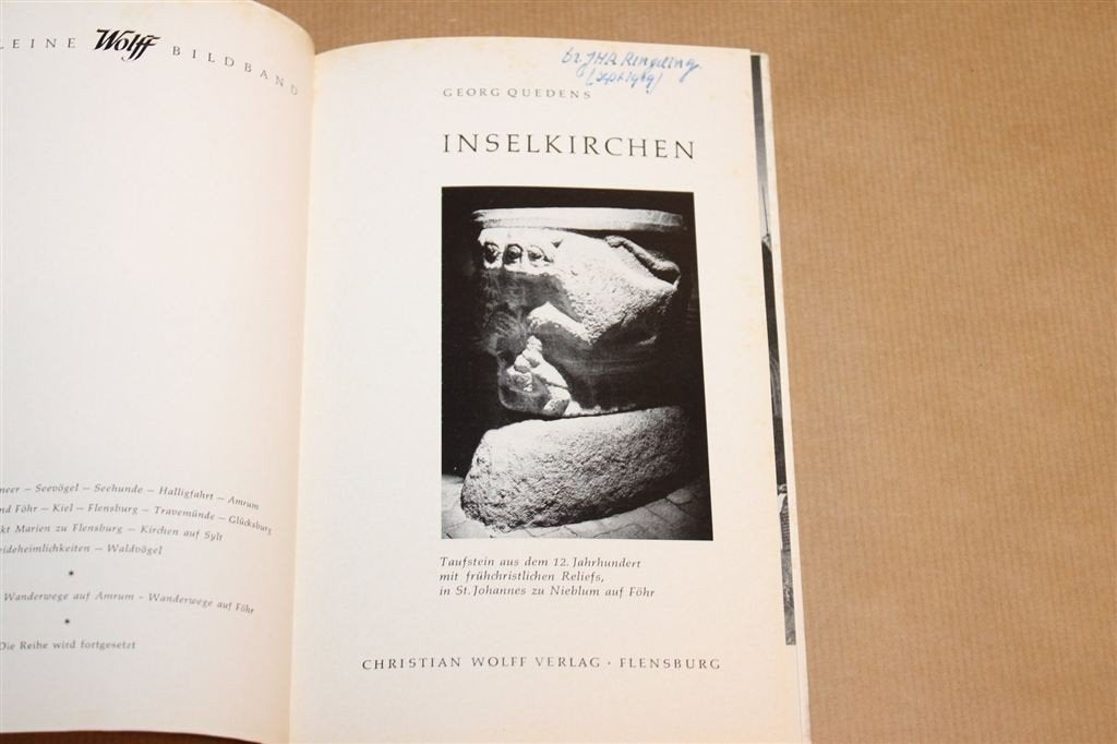 Inselkirchen — Vintage Fotoboek Eilandkerken 1965, Ophalen of Verzenden, Gelezen