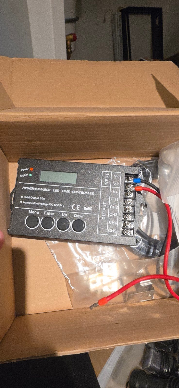 TC420 Programmable LED Time Controller (Ideaal voor Aquarium, Ophalen, Zo goed als nieuw, Verlichting of Verwarming, Overige merken