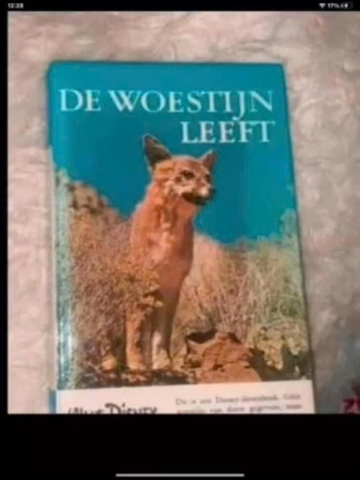 De Woestijn Leeft - Disney Jaarboek, Boeken, Gelezen, Verzenden, Natuur algemeen, Walt Disney Productions
