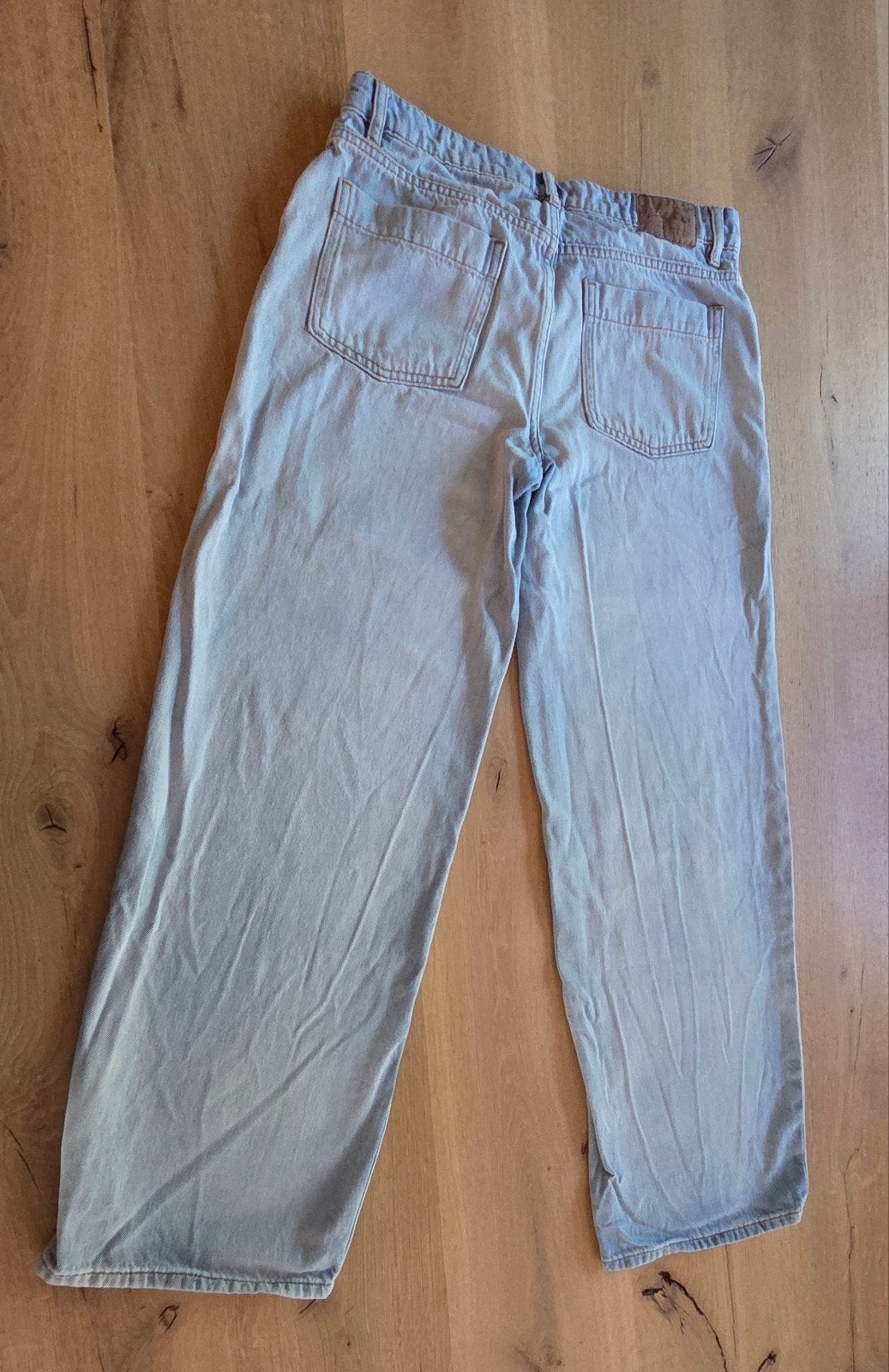 Amy&Ivy Lowrise Loose Broek Maat M, Kleding | Dames, Maat 38/40 (M), Blauw, Ophalen of Verzenden, Zo goed als nieuw