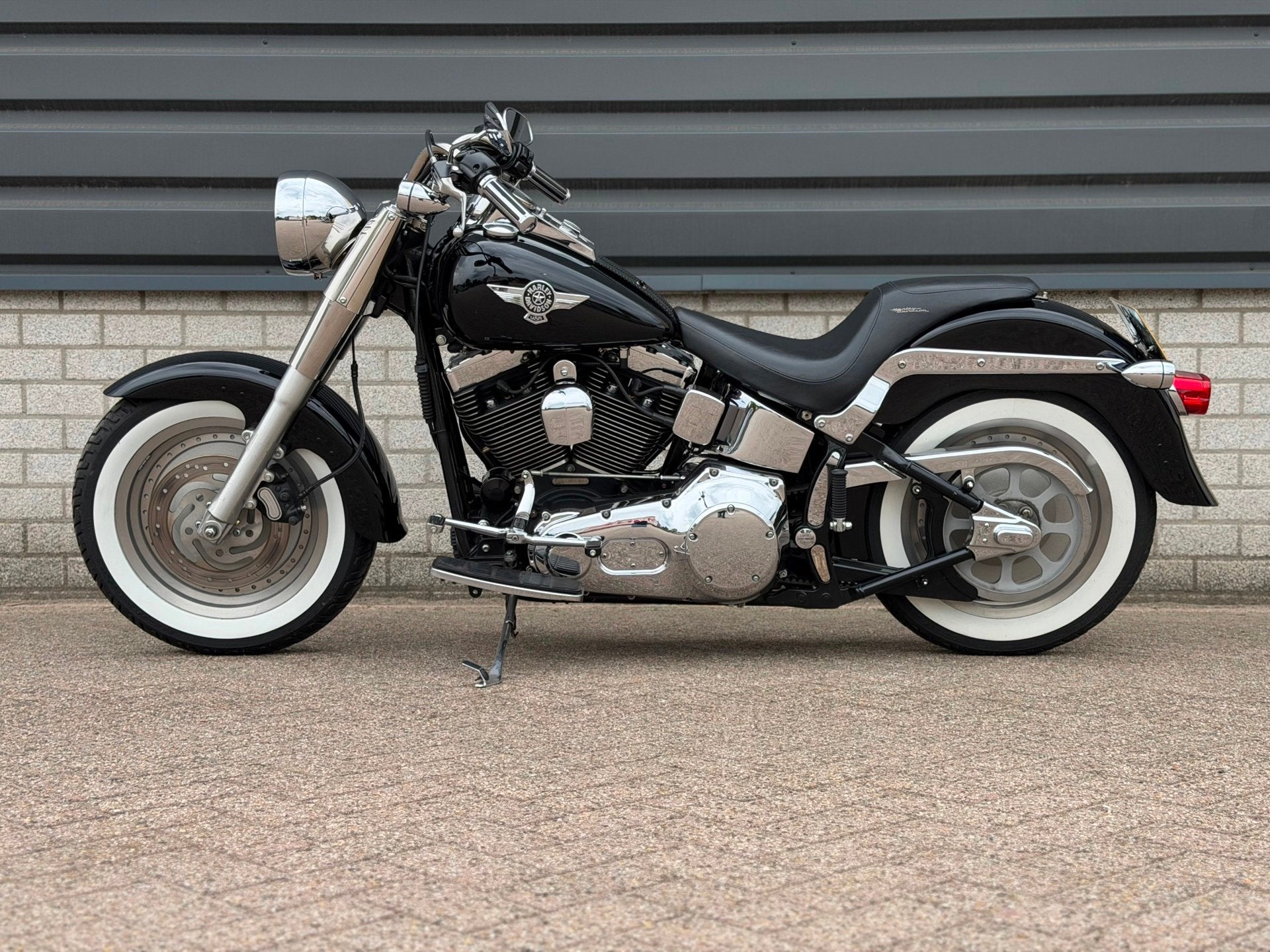Harley Davidson FLSTFI Softail Fat Boy 88 WHITEWALL TOPSTAAT, Chopper, Bedrijf, 1449 cc, Meer dan 35 kW