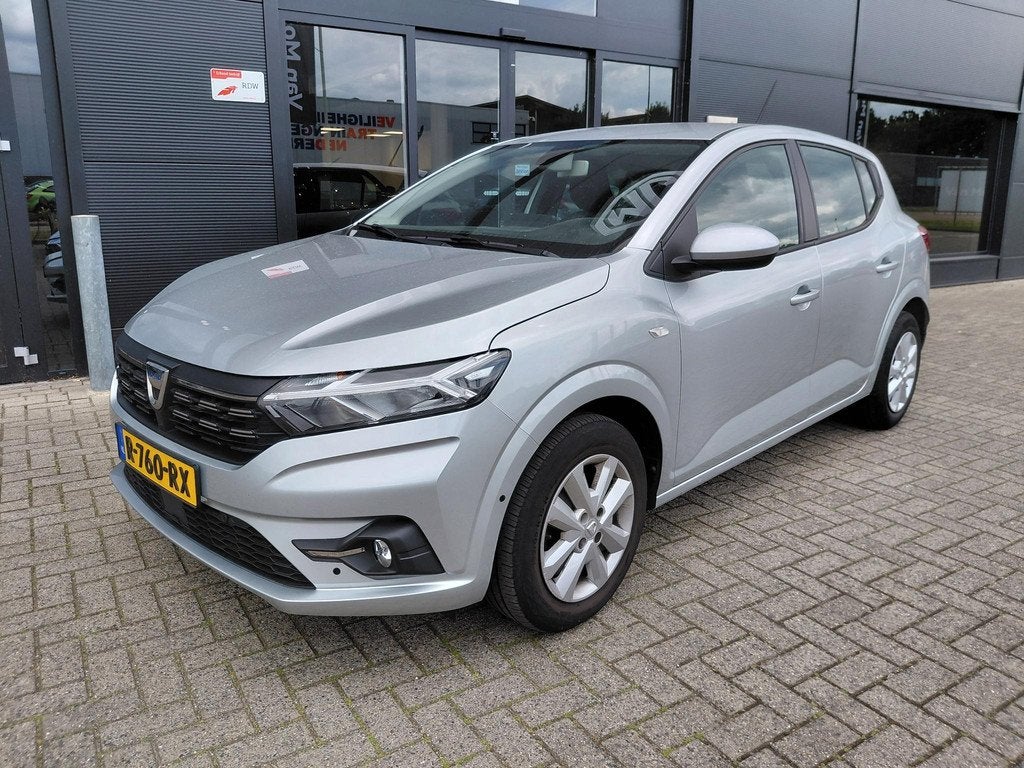 Dacia Sandero 1.0 TCe 90 Comfort | CarPlay | Led Koplampen |, Auto's, Dacia, Voorwielaandrijving, 12 maanden, Stof, Euro 6