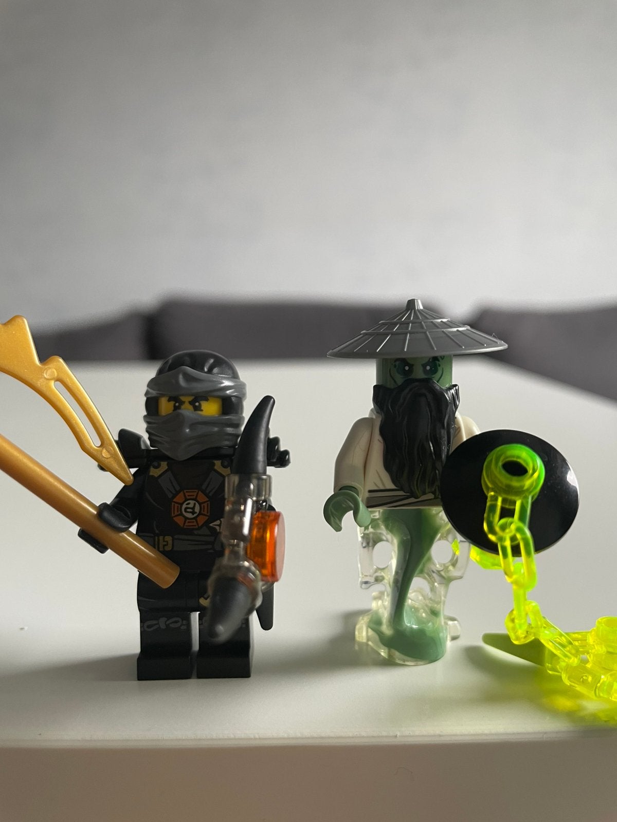 Lego Ninjago Cole Deepstone & Master Yang, Ophalen, Lego, Zo goed als nieuw, Minifiguur